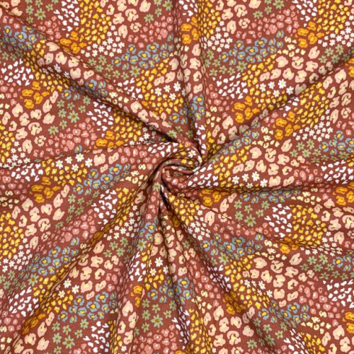 Preview: RESTSTÜCK 2,00m !!! - Bio Jersey - Sweet Flowers
