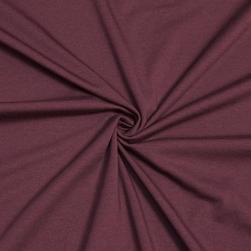 Bio Jersey - bordeaux - A18 - Albstoffe