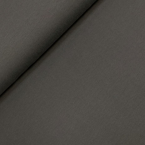 Preview: RESTSTÜCK 1,20m !!! - Bio Jersey - uni - dunkelgrau