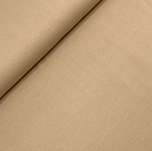 Preview: RESTSTÜCK 0,50m !!! - Bio Jersey - uni - kamel
