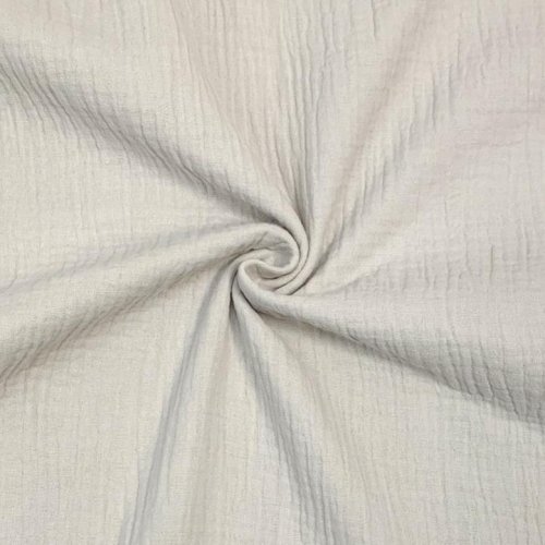 Bio Musselin - F045 - uni - light sand