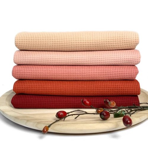 RESTSTÜCK 0,50m !!! - Bio Strickjersey - Waffel - rose
