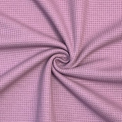 Bio Strickjersey - Waffel - lavender