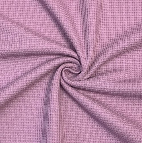 Preview: RESTSTÜCK 0,50m !!! - Bio Strickjersey - Waffel - lavender