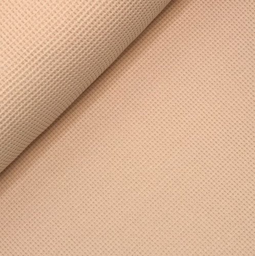 Preview: RESTSTÜCK 0,50m !!! - Bio Strickjersey - Waffel - powder