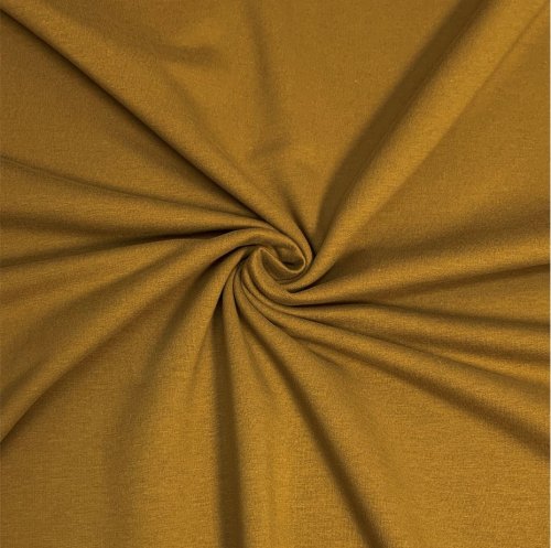 RESTSTÜCK 0,80m !!! - Bio Soft Sweat - uni - hazel