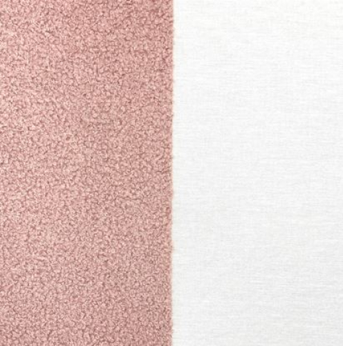 Preview: RESTSTÜCK 1,00m !!! - Boucle - Deluxe - old pink