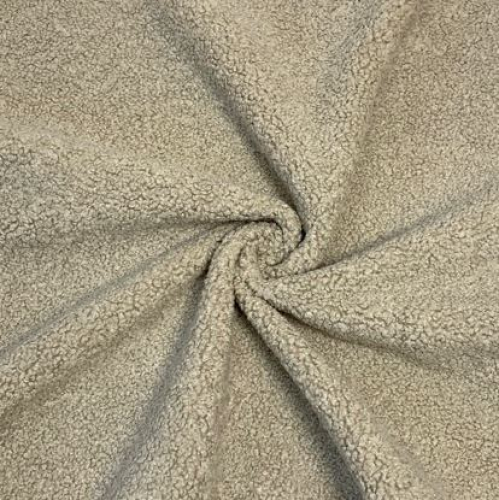 Preview: RESTSTÜCK 0,90m !!! - Boucle - Deluxe - sand