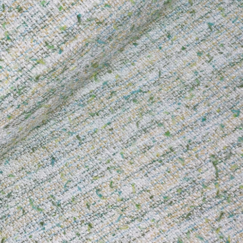 Preview: Tweed Bouclé - Carolin - grün