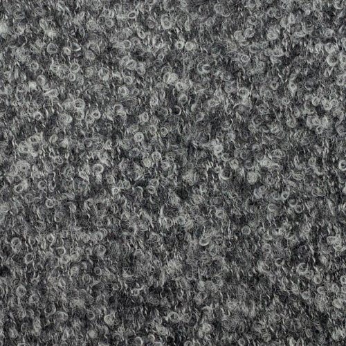 Preview: RESTSTÜCK 0,70m!!! - Strick Bouclé - grau - Albstoffe