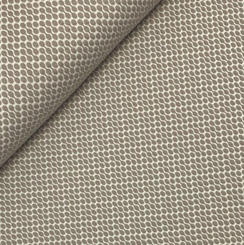 Bio Jacquard Jersey - Bubble Knit - A89/A17 - sabbia/meringa - Glory - Hamburger Liebe - Albstoffe