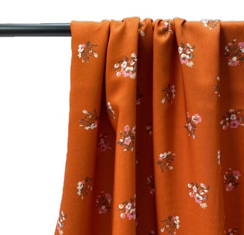RESTSTÜCK 1,00m !!! - Viskose - Burgeon Autumnal - Kismet - Art Gallery Fabrics