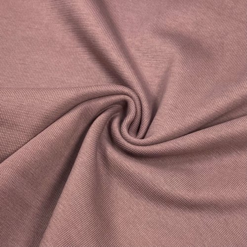 Bündchen Schlauch - 1/1 Rib - alt mauve