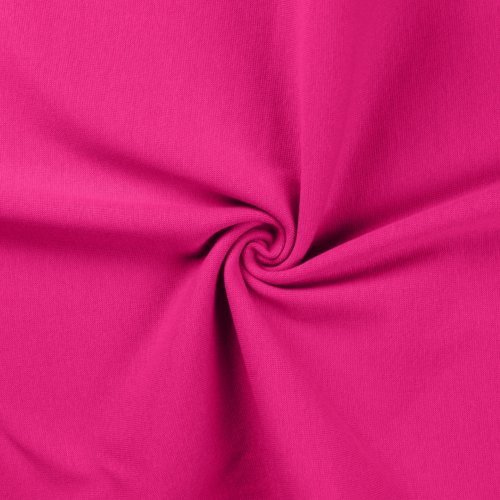 Bündchen Schlauch - 1/1 Rib - uni - fuchsia