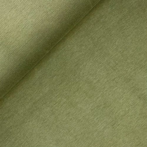 Bündchen Schlauch - 1/1 Rib - olive