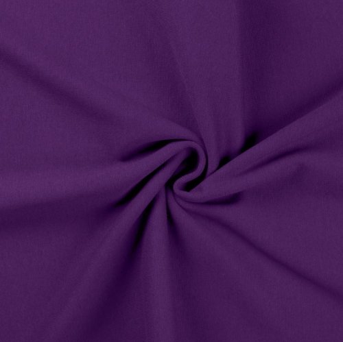 Bündchen Schlauch - 1/1 Rib - uni - purple