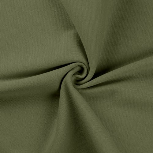 Bündchen Schlauch - 1/1 Rib - uni - khaki
