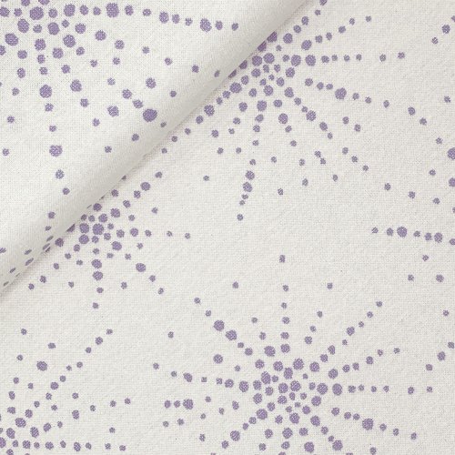 Bio Jacquard - Bloom - meringa silber Glitzer - Glossy - Hamburger Liebe - Albstoffe