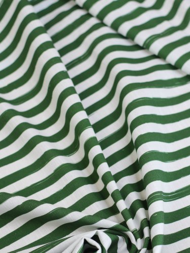 Baumwoll Leinen - Lined up - verdant green - Mind the Maker