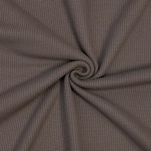 Baumwoll Strick - Cable Miami - dusty brown