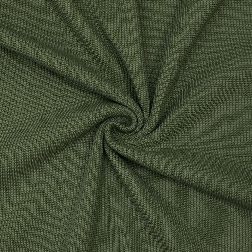 Baumwoll Strick - Cable Miami - khaki