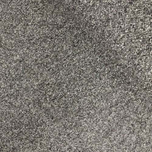 RESTSTÜCK 65cm !!! - Tweed - Camilla - Fischgrät - grau