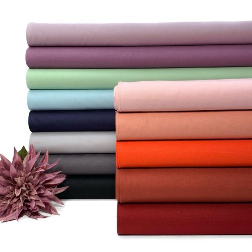 Preview: RESTSTÜCK 0,30m !!! - Canvas - uni - lilac