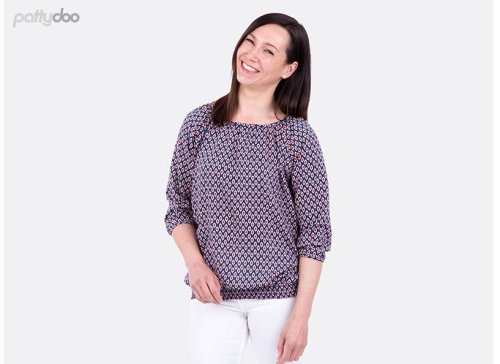 Papierschnittmuster - Carmen - Damenshirt - Damen - Pattydoo