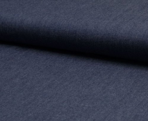 RESTSTÜCK 1,50m !!! - Chambray - uni - jeans dunkelblau
