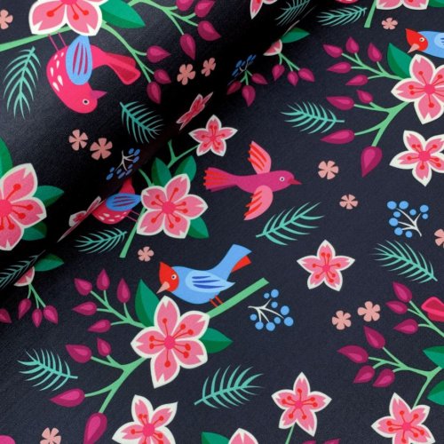 SHIELD Hyaluronics - Cherry Tree - schwarz - Albstoffe - Hamburger Liebe