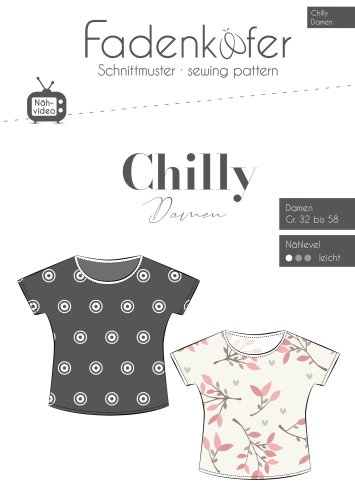 Papierschnittmuster - Chilly - Damen - Fadenkäfer
