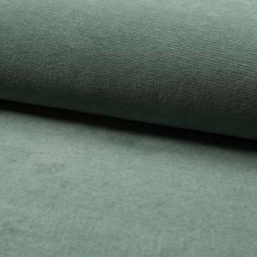 RESTSTÜCK 1,00m !!! - Cord Jersey - Fine Rib - dusty mint