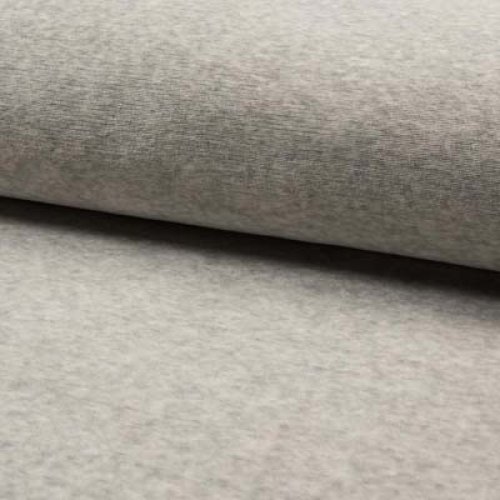 Cord Jersey - Fine Rib - light grey