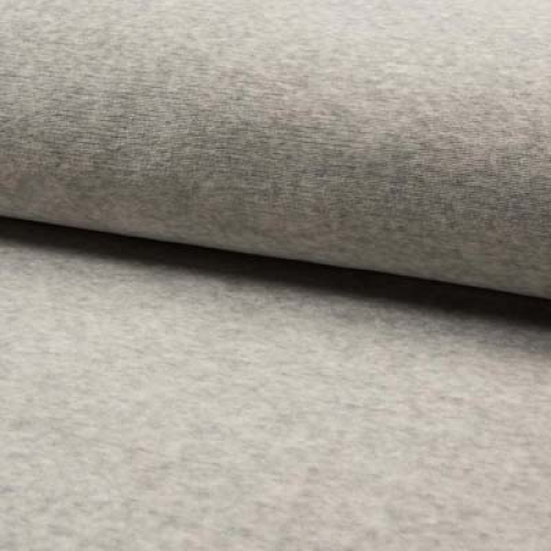 RESTSTÜCK 1,00m !!! - Cord Jersey - Fine Rib - light grey