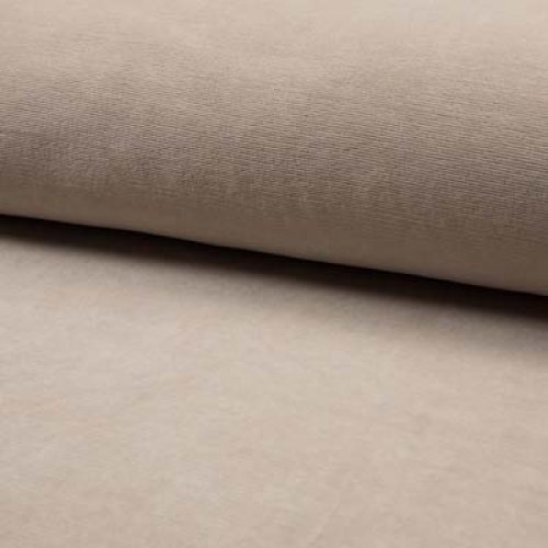Cord Jersey - Fine Rib - sand