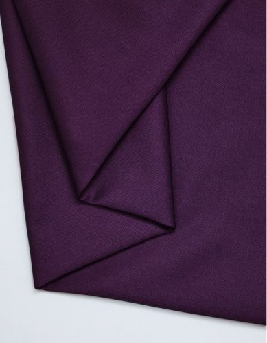 Bio Baumwoll Stretch Twill - plum - Mind the Maker