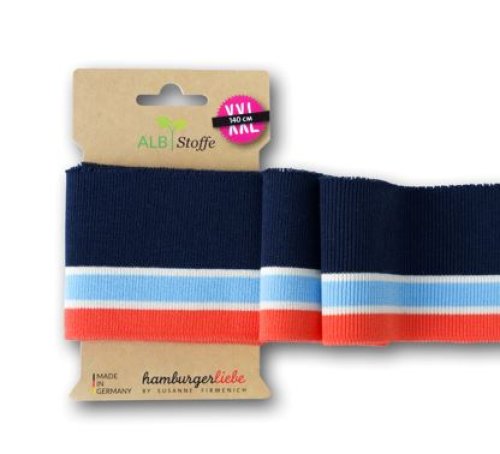 Cuff me - Bio Bündchen - College - Col. 263 - Sea Side - Hamburger Liebe - Albstoffe