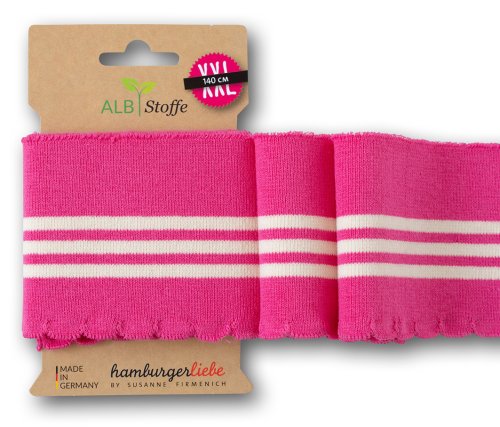 Cuff me - Bio Bündchen - Wave Col. 22 - Plain Stitches - Hamburger Liebe