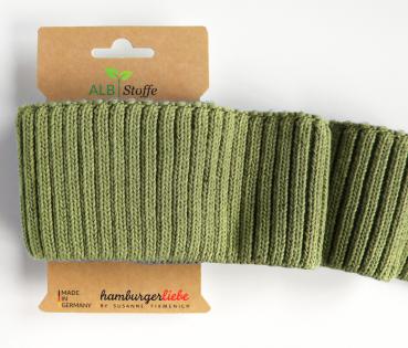 Cuff me Bio Bündchen - Cozy - A74 olivia grün - Hamburger Liebe