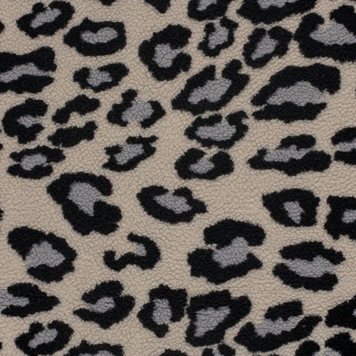 Mantelstoff - Curly Lamb - Maite Big - graublau