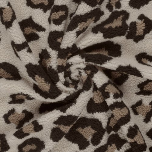 Mantelstoff - Curly Lamb - Maite Big - kamel