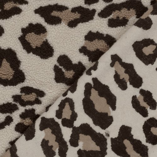 Mantelstoff - Curly Lamb - Maite Big - kamel