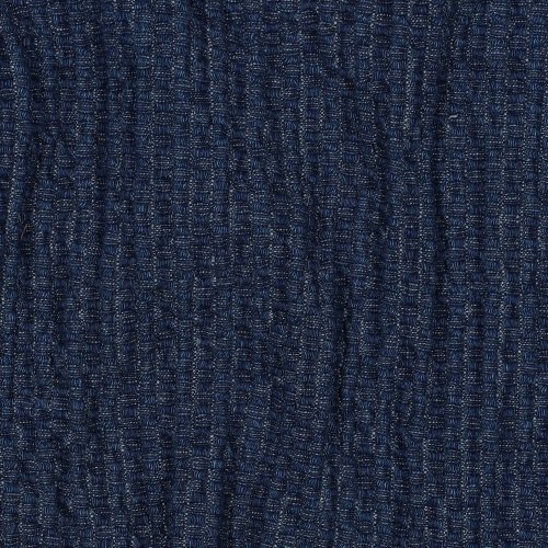 Denim - Jeansstoff - Bubble Structur - blue