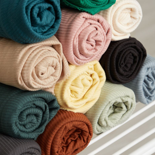 Preview: Derby Ribbed Jersey mit TENCEL™ - spice - MeetMilk