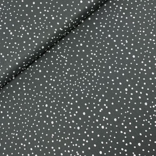 Baumwolle - Dots - grey - Popeline
