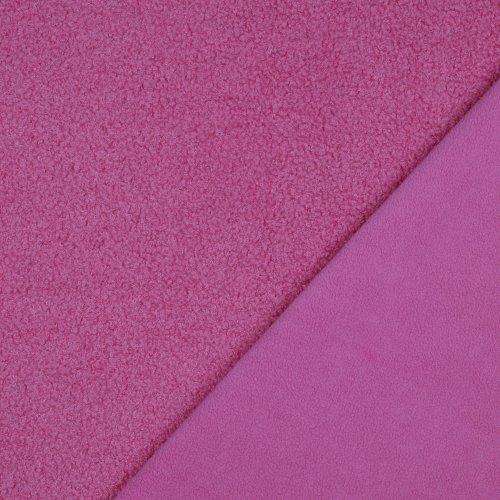 Preview: Double Sided - Teddy Fleece - pink