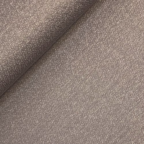RESTSTÜCK 50cm !!! - Jacquard - Doubleface - Molly - brown/ecru