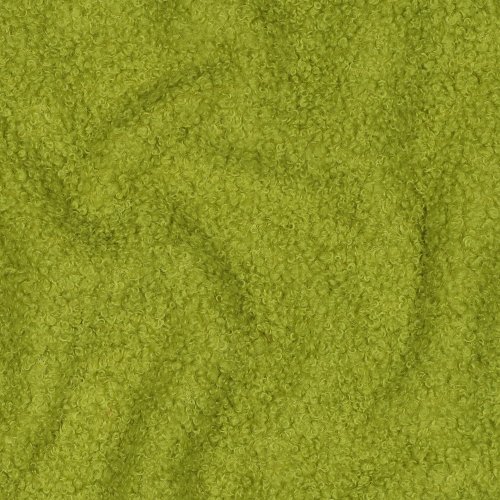 Preview: Double Sided - Teddy Fleece - lime
