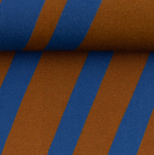 Preview: RESTSTÜCK 0,70m !!! - Viskose - Tender Streifen - ocker - free fallin` by brinarina - Swafing