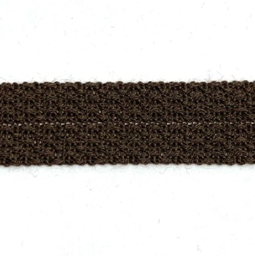 Einfassband/Tresse - 30mm - dunkelbraun